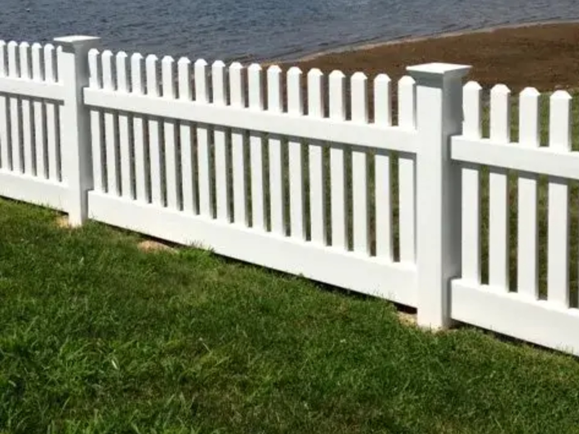 COURTYARD fence installation in ma