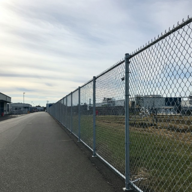 Commercial Chain Link Fence Installation