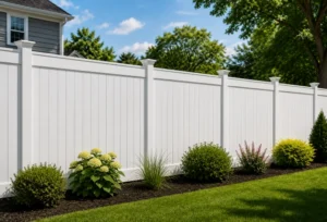 Classic Highland Vinyl Fence