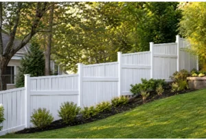 Step highland V fence